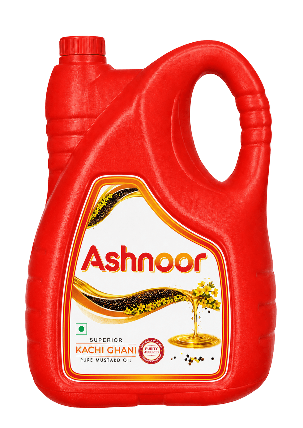 Ashnoor Kachi Ghani Mustard Oil 2 Litres value can